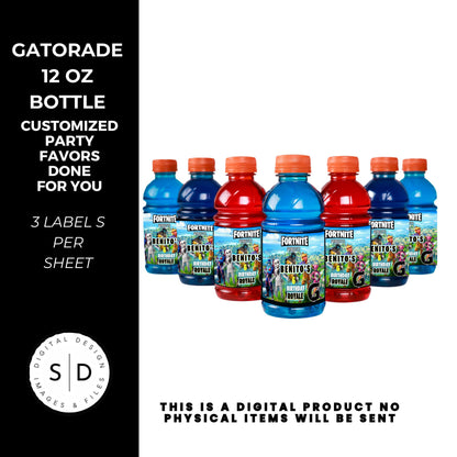 Fortnite Battle Royale Birthday Party Favors DFY
