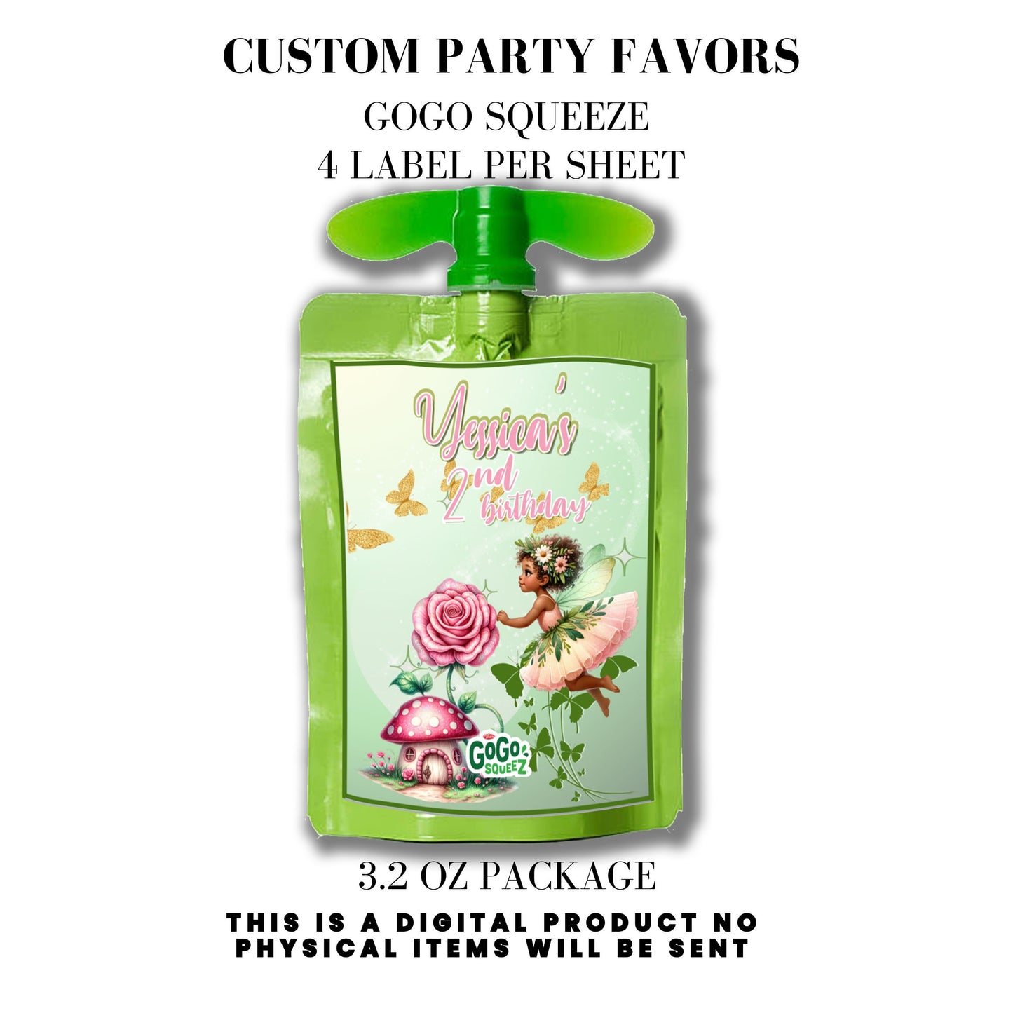 Fairy Garden Birthday Party Favors DFY