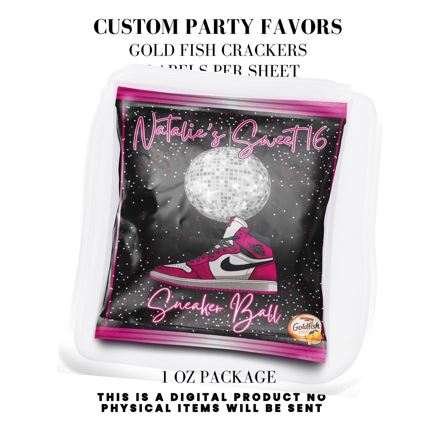 Sneaker Ball Birthday Party Favors DFY