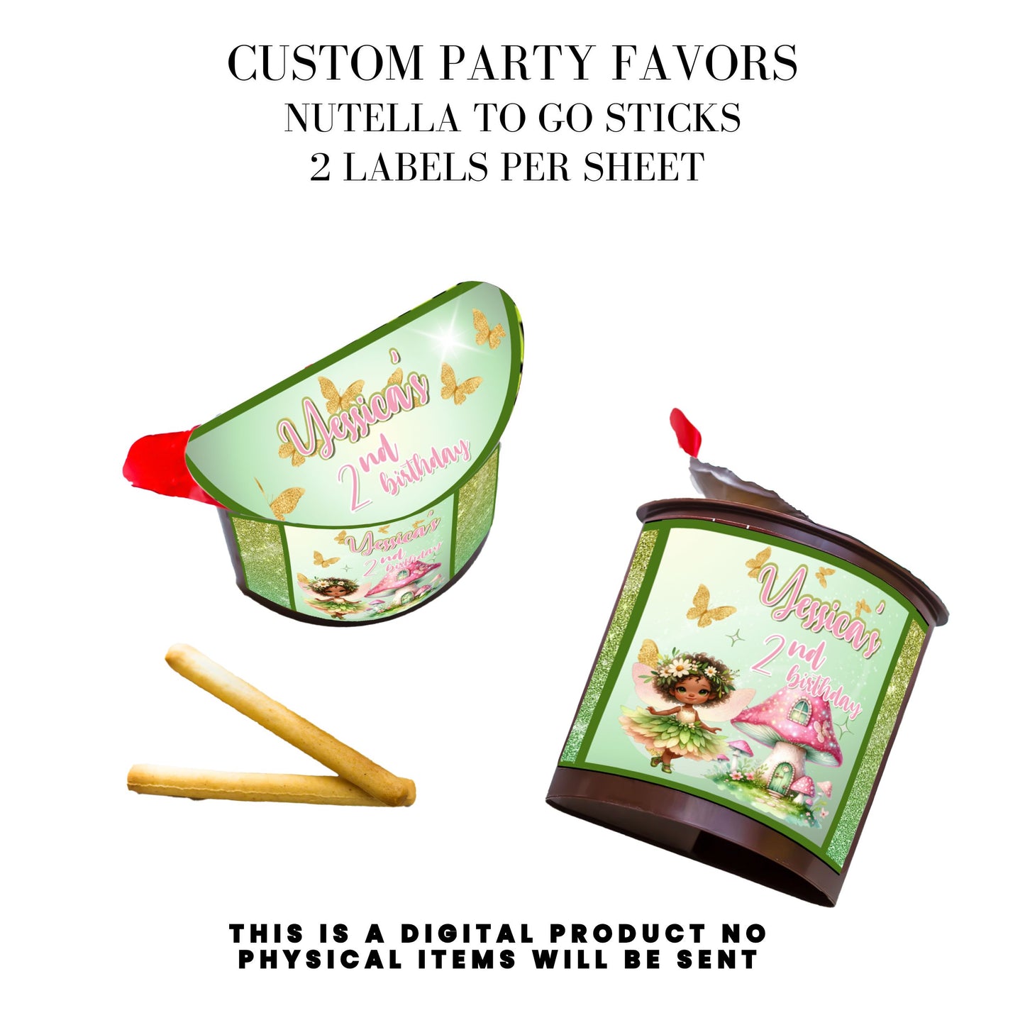 Fairy Garden Birthday Party Favors DFY