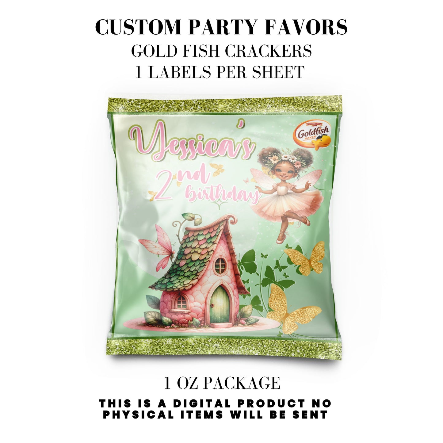 Fairy Garden Birthday Party Favors DFY