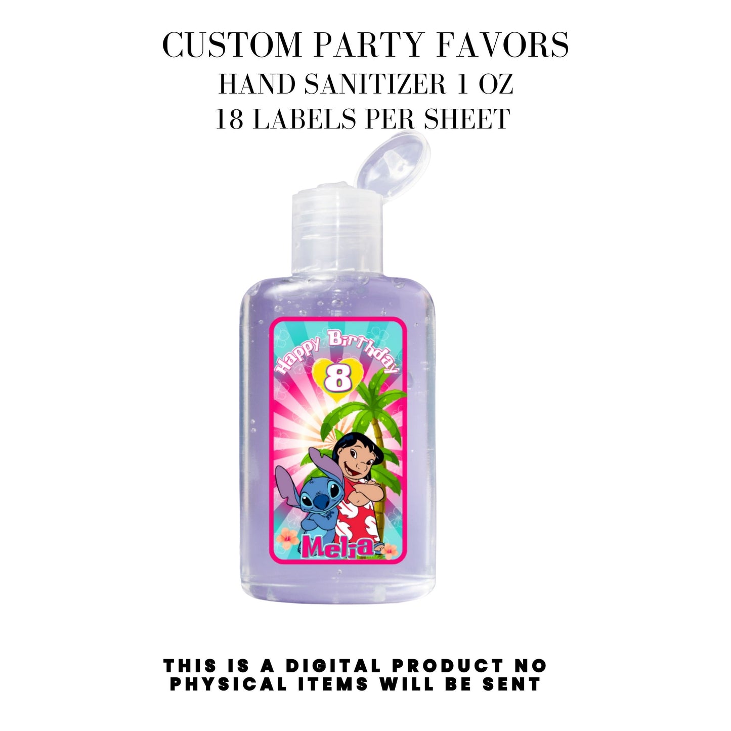 Lilo & Stitch Birthday Party DFY Favor Bundle