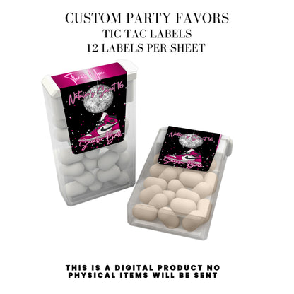 Sneaker Ball Birthday Party Favors DFY