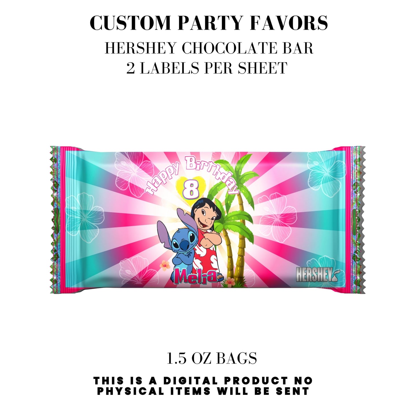 Lilo & Stitch Birthday Party DFY Favor Bundle