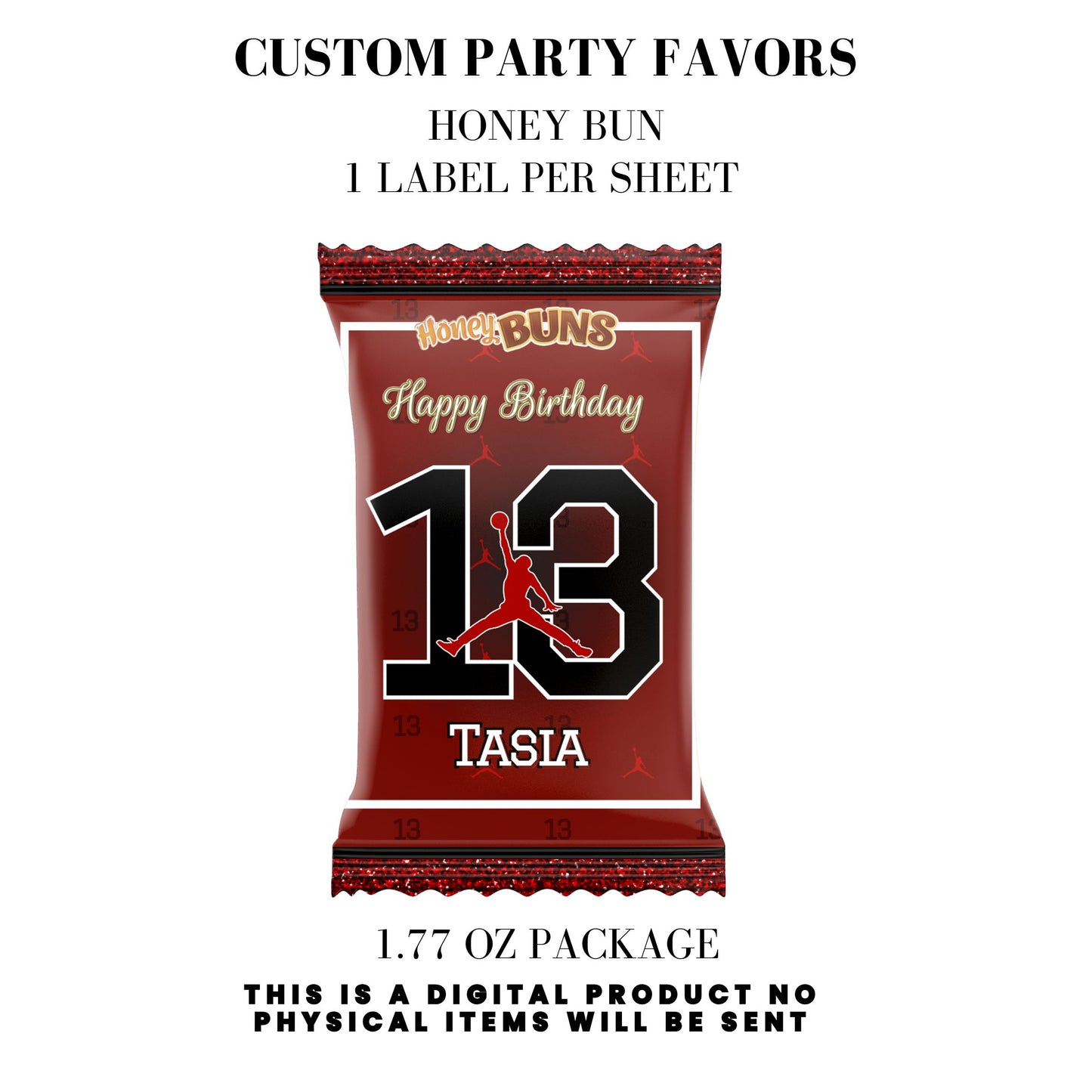Jumpman Jordan Party Favors DFY