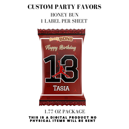 Jumpman Jordan Party Favors DFY