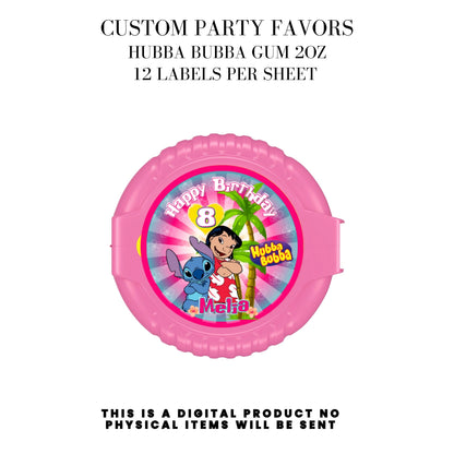 Lilo & Stitch Birthday Party DFY Favor Bundle