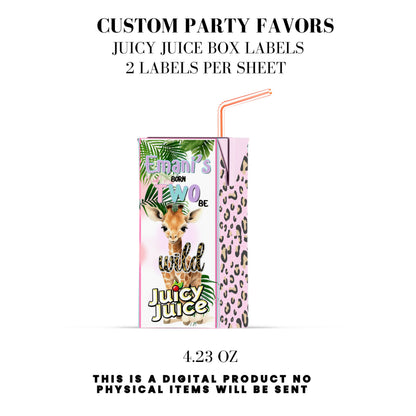 Born Two Be Wild Jungle Safari Birthday Party Favors DFY