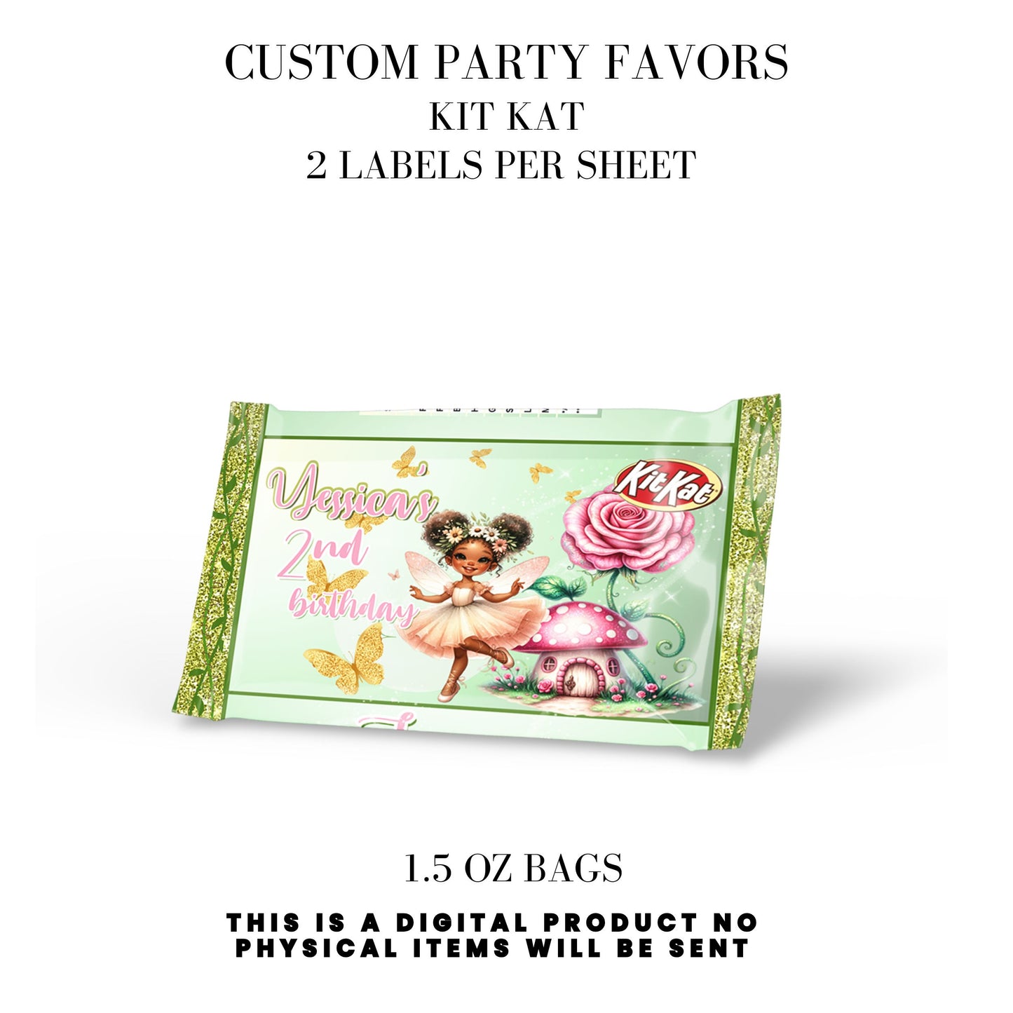 Fairy Garden Birthday Party Favors DFY