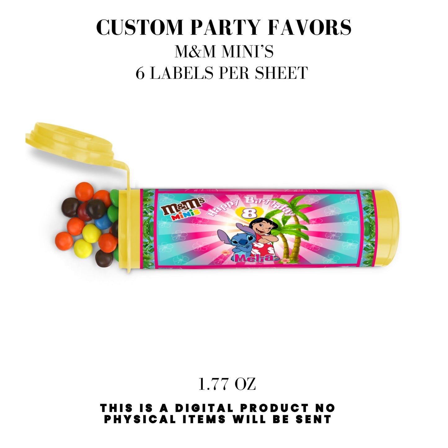 Lilo & Stitch Birthday Party DFY Favor Bundle
