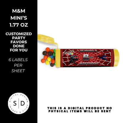 Spiderman Vs Venom Party Favors DFY