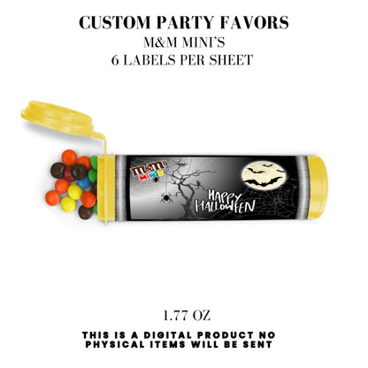Happy Halloween Spooky Party Favors DFY