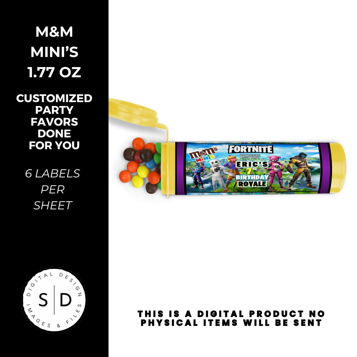 Fortnite Battle Royale Birthday Party Favors DFY