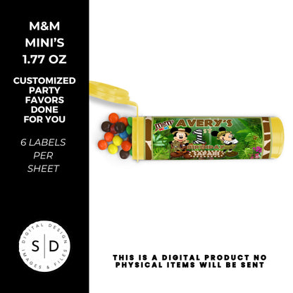 Mouse Safari Birthday Party Favors DFY