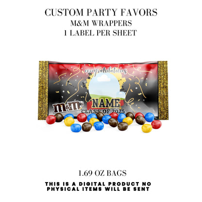 Class of 2025 Graduation Party Favor Canva Template Bundle 🎓✨