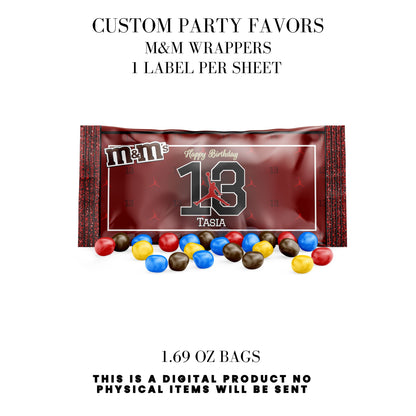 Jumpman Jordan Party Favors DFY