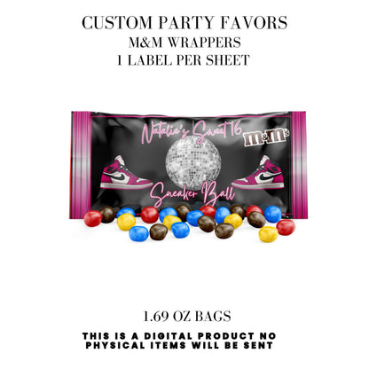Sneaker Ball Birthday Party Favors DFY