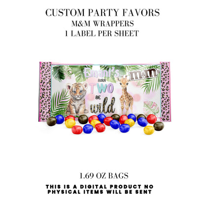 Born Two Be Wild Jungle Safari Birthday Party Favors DFY