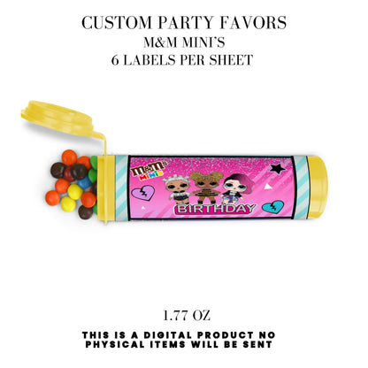 LOL Dolls Birthday Party Favors DFY