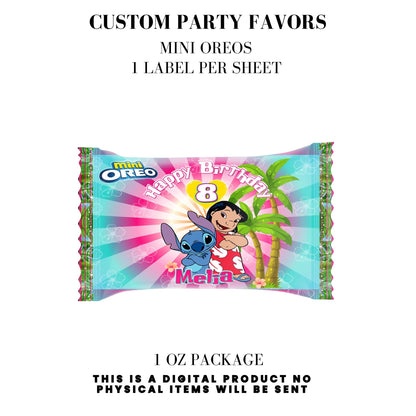 Lilo & Stitch Birthday Party DFY Favor Bundle