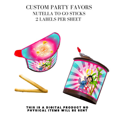 Lilo & Stitch Birthday Party DFY Favor Bundle