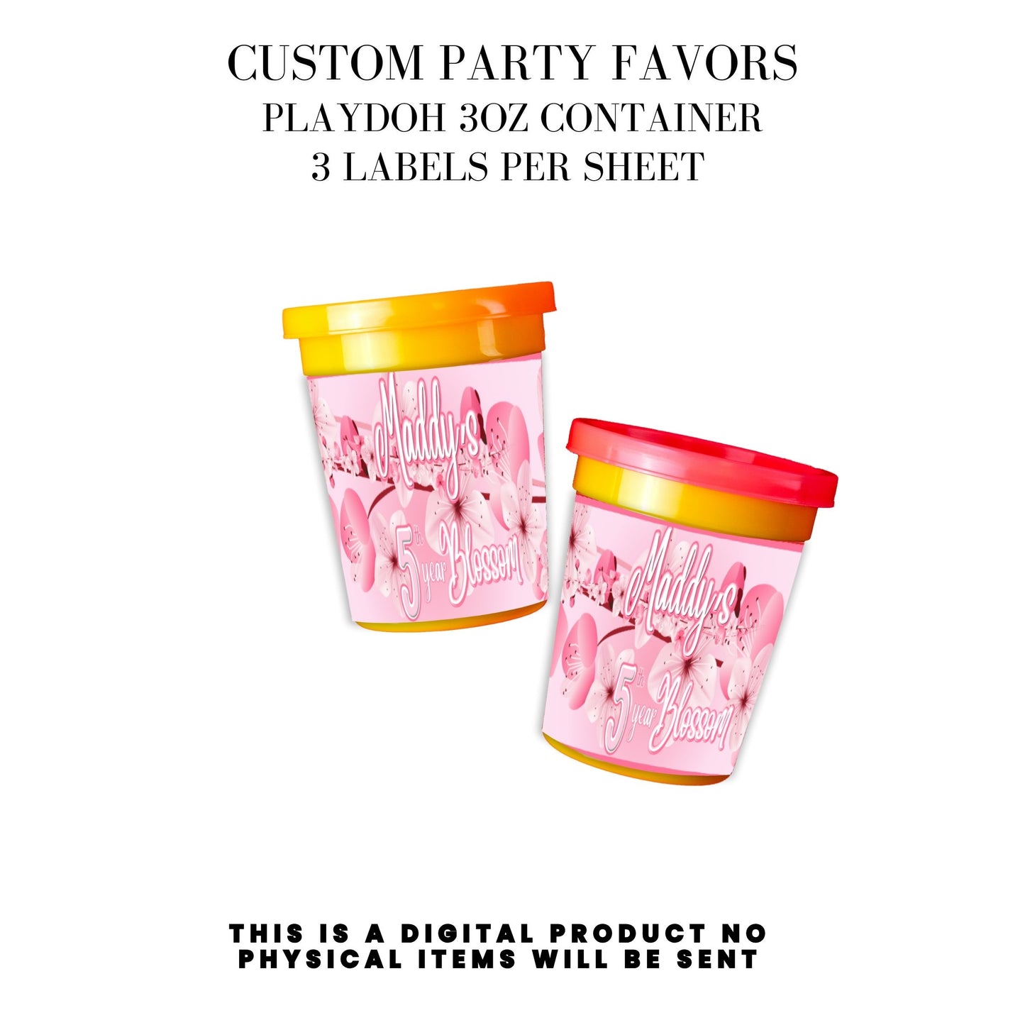 Cherry Blossom Party Printable Favor Designs DFY