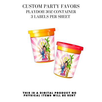 Lilo & Stitch Birthday Party DFY Favor Bundle