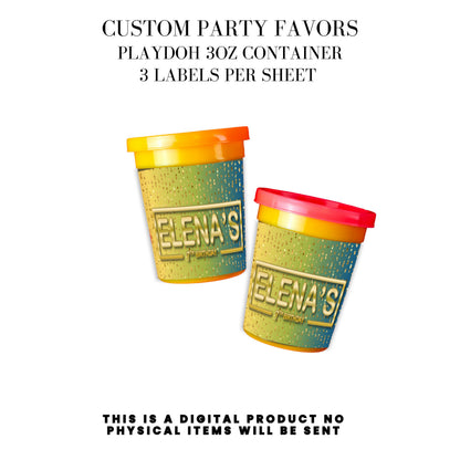Rainbow High Birthday Party Favors DFY