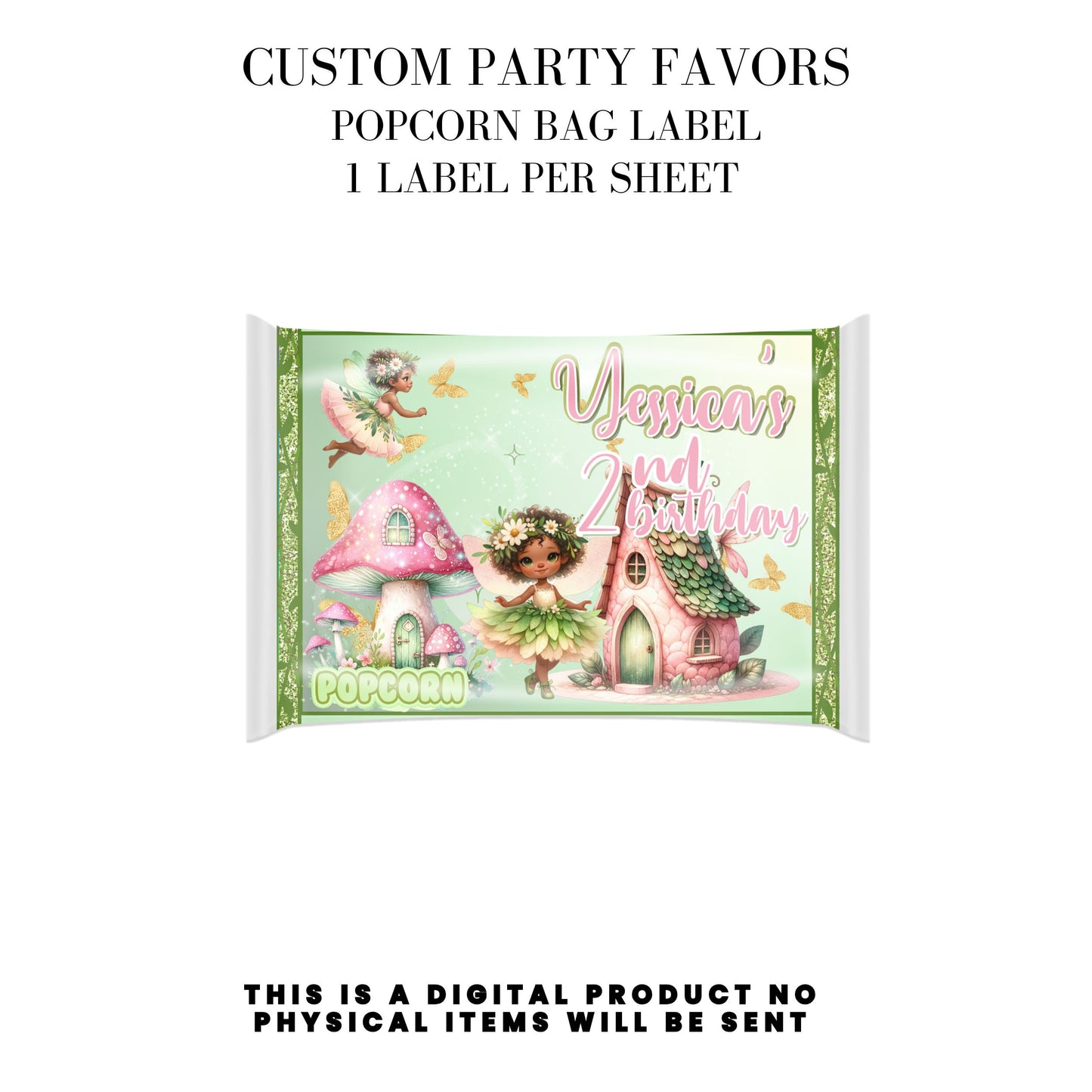 Fairy Garden Birthday Party Favors DFY