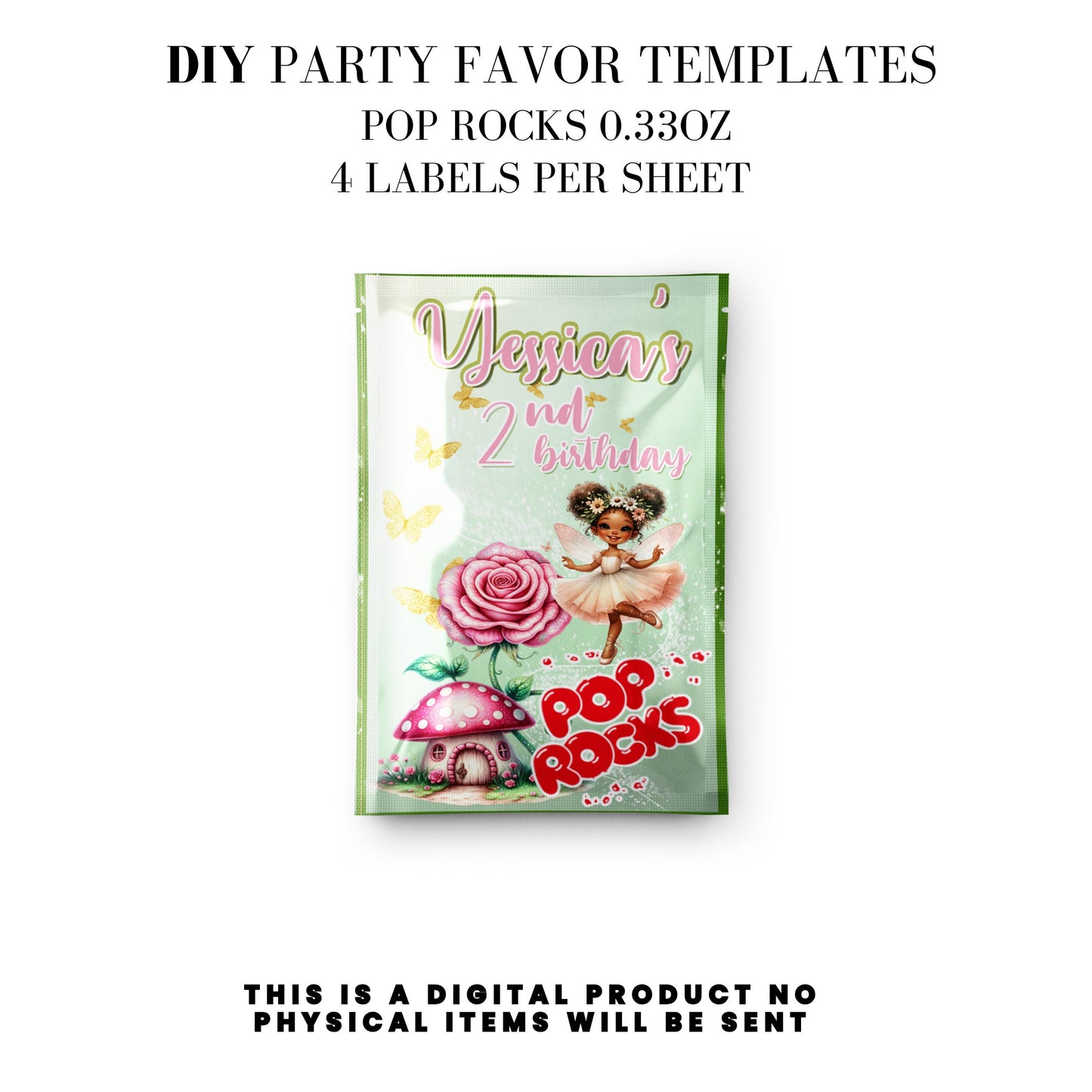 Fairy Garden Birthday Party Favors DFY
