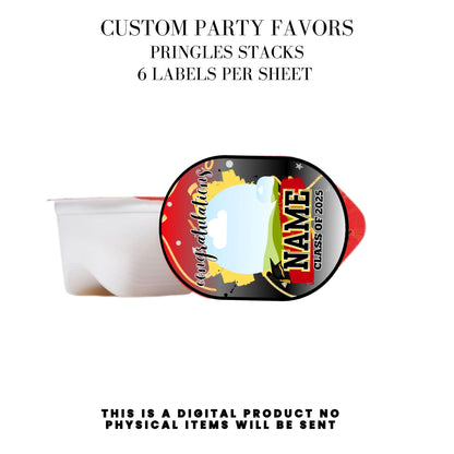 Class of 2025 Graduation Party Favor Canva Template Bundle 🎓✨