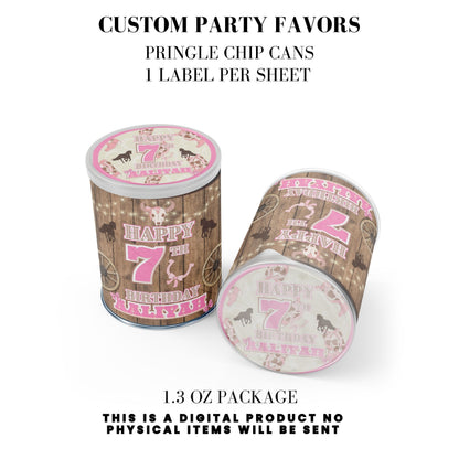 Cowgirl Rodeo Birthday Party Favors DFY