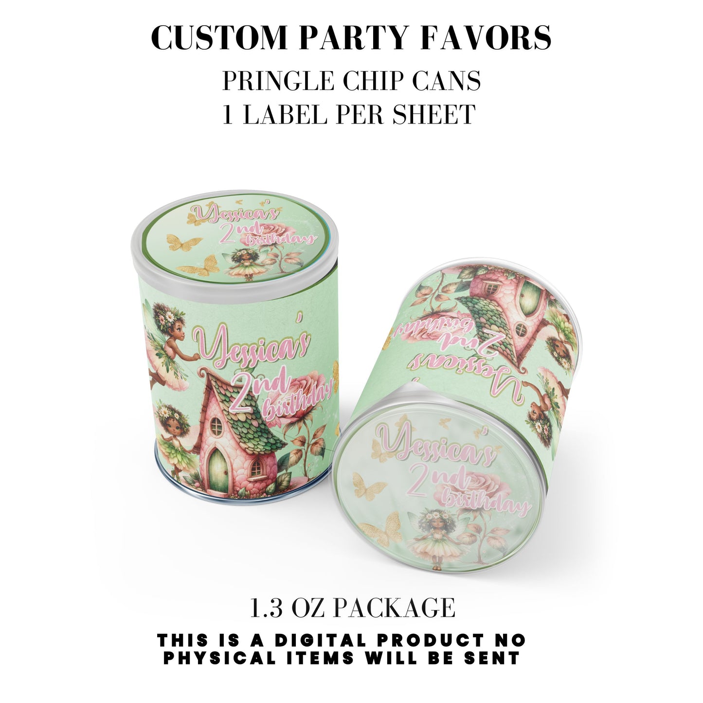 Fairy Garden Birthday Party Favors DFY