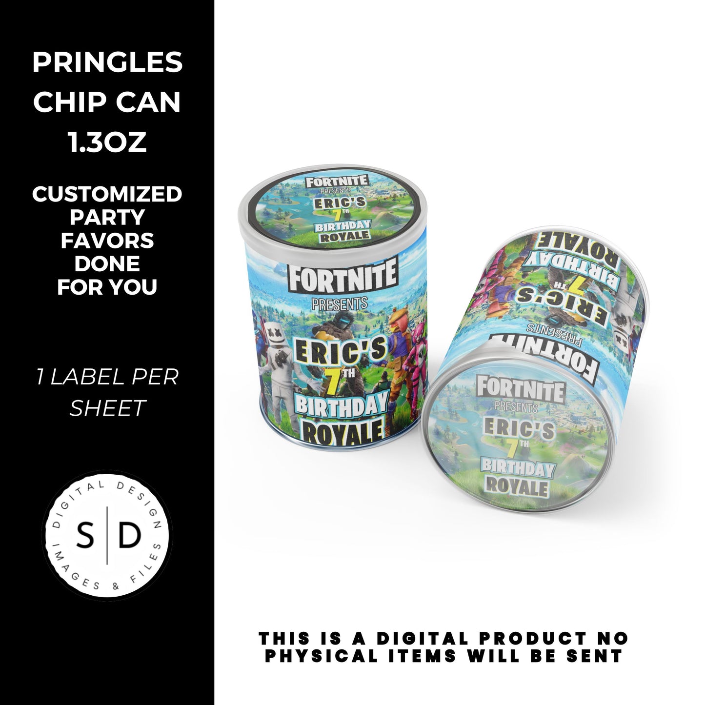Fortnite Battle Royale Birthday Party Favors DFY