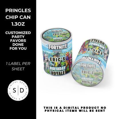 Fortnite Battle Royale Birthday Party Favors DFY