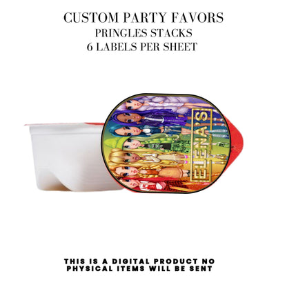 Rainbow High Birthday Party Favors DFY