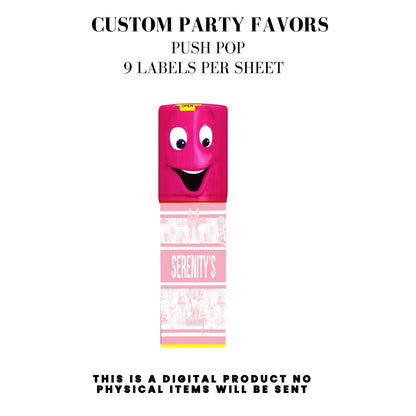Toile du Jouy Safari Party Printable Favor Designs DFY