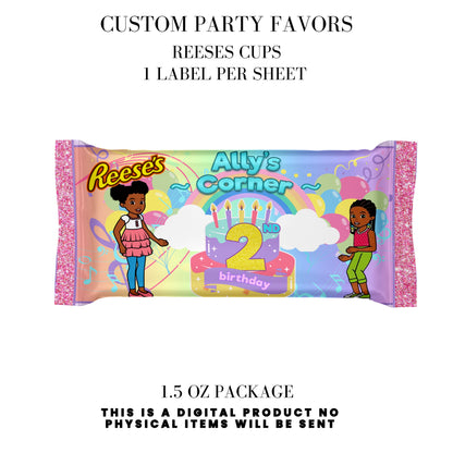 Gracie's Corner Birthday Party Favors DFY