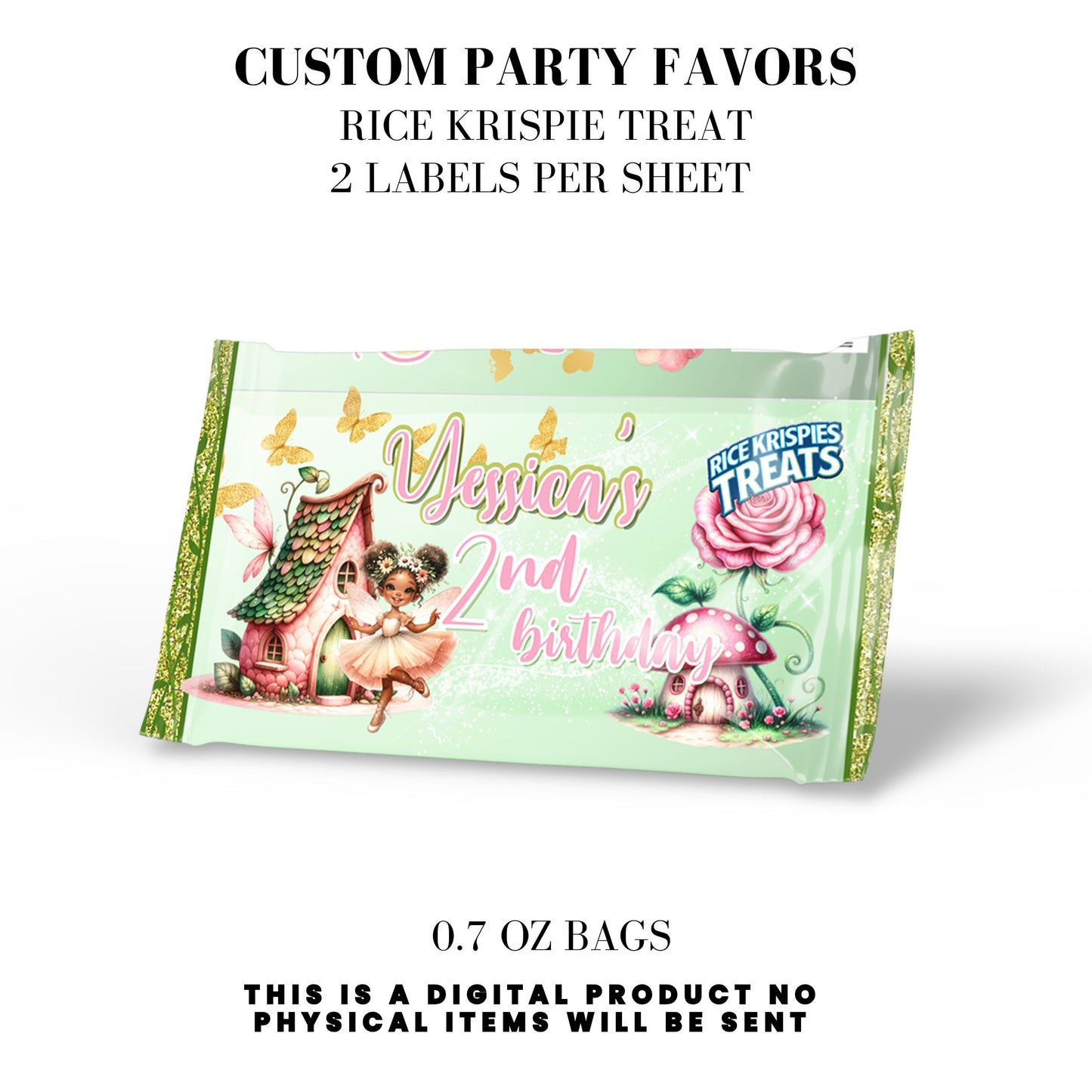 Fairy Garden Birthday Party Favors DFY