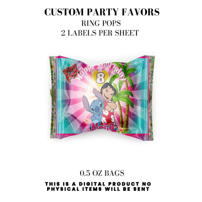 Lilo & Stitch Birthday Party DFY Favor Bundle
