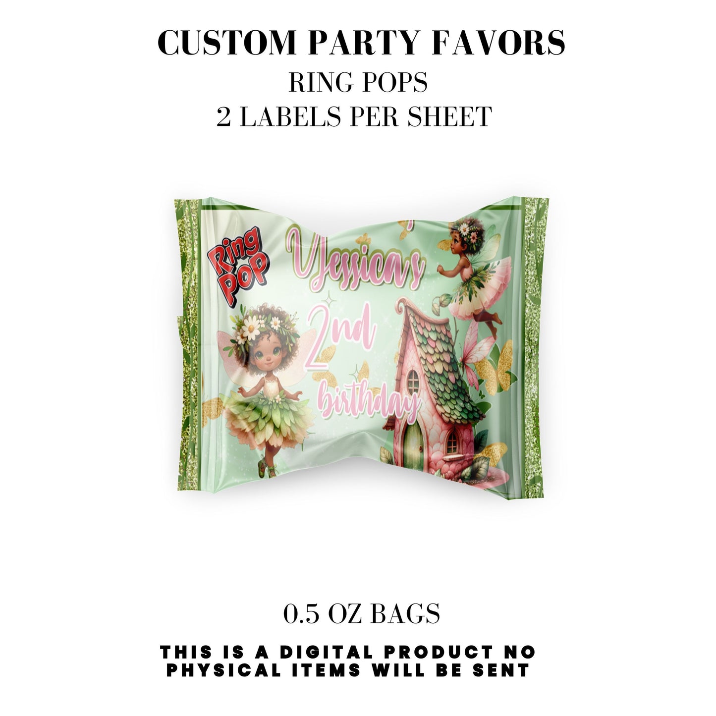 Fairy Garden Birthday Party Favors DFY