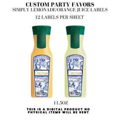 Classic Toile De Juoy Blue Party Printable Favor Designs DFY
