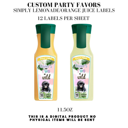 Born Two Be Wild Jungle Safari Birthday Party Favors DFY