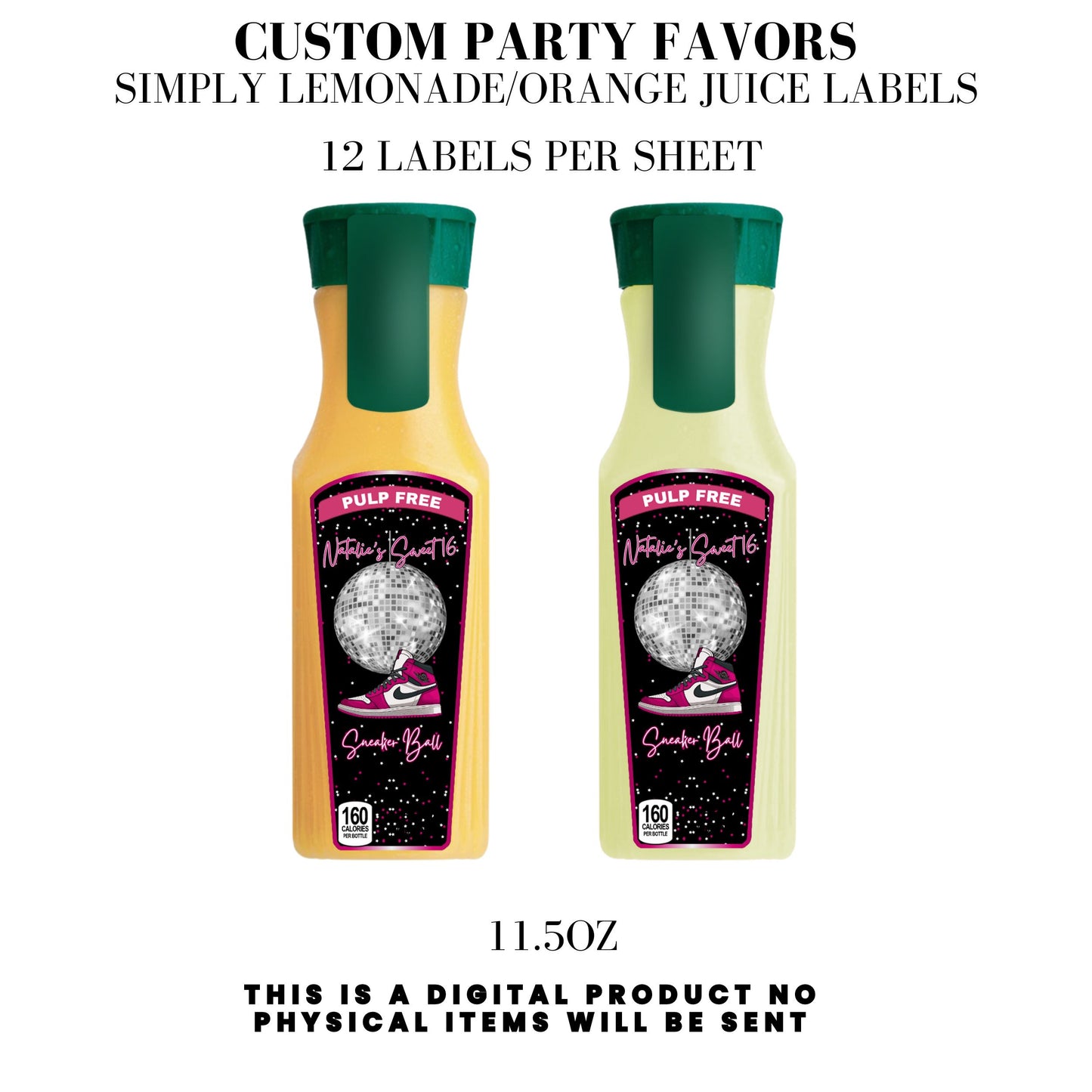 Sneaker Ball Birthday Party Favors DFY