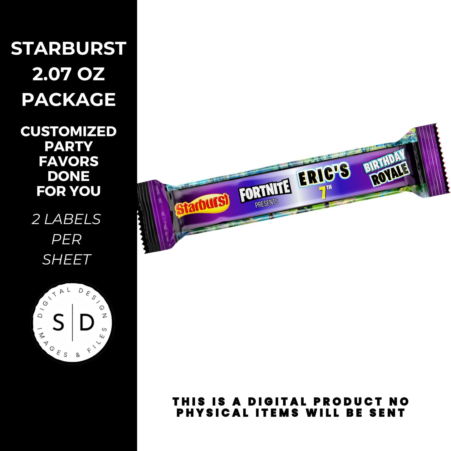 Fortnite Battle Royale Birthday Party Favors DFY