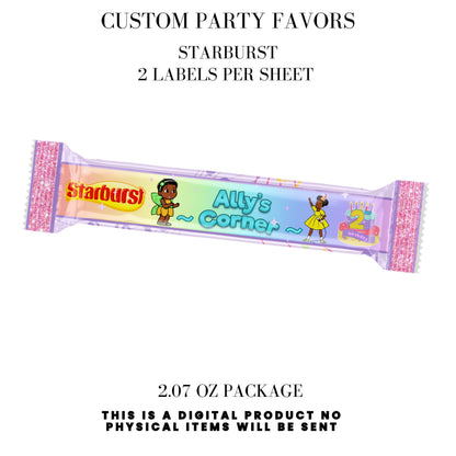 Gracie's Corner Birthday Party Favors DFY