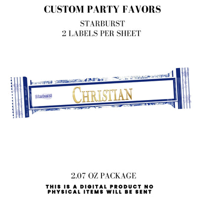 Classic Toile De Juoy Blue Party Printable Favor Designs DFY