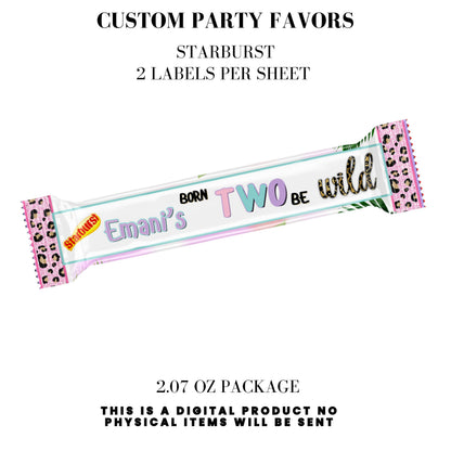Born Two Be Wild Jungle Safari Birthday Party Favors DFY