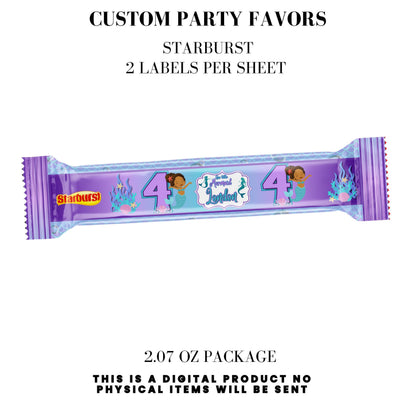 Our Little Mermaid Birthday Party Favors DFY