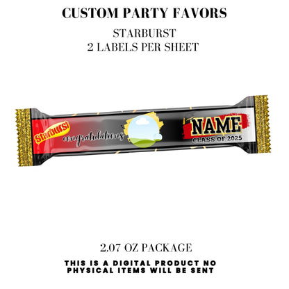 Class of 2025 Graduation Party Favor Canva Template Bundle 🎓✨